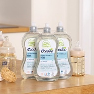 Ecodu France Organic Certified Baby Bottle Cleanser Unscented 500ml 3 packs