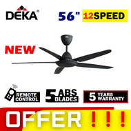 Deka F5DCL PRO / F5DC PRO / SCX56 PRO CEILING DC MOTOR Remote Control Ceiling Fan 56 inch  with 10 S