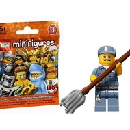 Lego Minifigures 71011 Series 15 Janitor MiSP