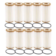PUL-a10PCS High Quality Oil Filter 06L115466 ,06L115562B ,06L115466C for Audi A6 A7 Skoda Octavia Su