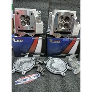 HEAD RACING LEO 🦁 🇨🇷THAILAND CNC PORTING 20/23MM 24/27MM 4 VALVE LC135 PNP WAVE125