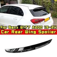 premium-For W177 Car Rear Roof Spoiler Wing Accessories For Benz hatchback W177 A35 A45 A180 A200 20