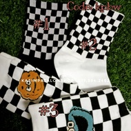 🇲🇾 Stokin hipster 🧦 ~Black tartan~