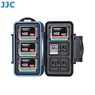 JJC Memory Card Storage SD/SDHC/CF/XD/SXS/XQD Cards Case Water-Resistant Box for Canon/Nikon/Sony/Fu