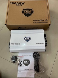 6895บาท คลาสดี ขับเบส วงจรบราชิลจีนแท้ รุ่น DM-10000.1D ยี่ห้อ DM