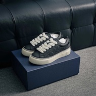 Dior x Denim Tears Embroidered Sneakers - B33 Series | Casual Footwear for Men & Women | Black