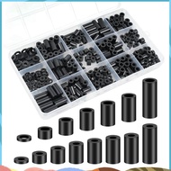 Nylon Spacers, Plastic Spacers Washers Assortment Set Kit 345 Pcs Electrical Outlet Screw Spacers, M