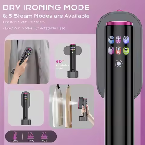 Portable Iron Clothes Machine Multi Functional Handheld Steam Iron Garment Steamers Ironing Machine 