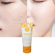 Gmeelan Orange Exfoliating Whitening Gel Body Scrub Facial Exfoliating Gel Peeling Gel Moisturizing 