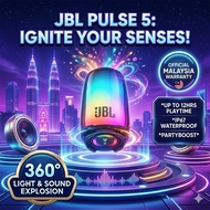 JBL Pulse 5 Bluetooth Speaker Portable Wireless Speaker LED Light Show Deep Bass Outdoor Party Speak