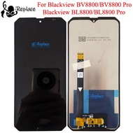 Black 6.58 Inch For Blackview BV8800 BV8800 Pro BL8800 BL8800 Pro LCD DIsplay Touch Screen Digitizer