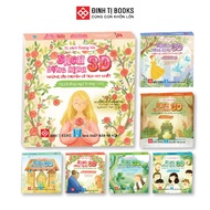 3D rendering Books - The world's best fairy tales - Dinh Ti Books