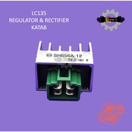 YAMAHA LC135 V1 V2 V3 RECTIFIER & REGULATOR 100% ORIGINAL THAI LC135 V1-V3 KATAB 5VW-H1960-01