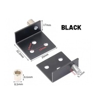 2Pcs Engsel Pivot Pintu Lemari Kayu Putar 17 Mm Hinge Pivot Mini Kecil Pivot Kayu / Drawer Hinge / E