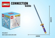 xếp hình kiếm - Mô Hình Kiếm Đồ Chơi Katana Linkgo xếp hình One Piece kiếm enma kiếm Kimetsu No Yai