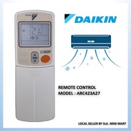 DAIKIN ARC423A27 AIRCOND REMOTE CONTROL FOR DAIKIN REPLACEMENT