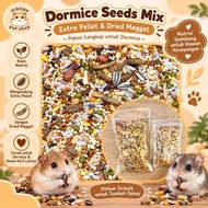 Dormice NGYs Complete Food Seeds Mix with Extra Dried Maggots & Pellets Dormice Food