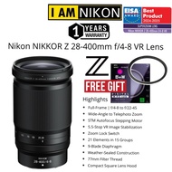 NIKON NIKKOR Z 28-400MM F/4-8 VR LENS (1 YEARS WARRANTY) Z MOUNT WIDE ANGLE SUPER ZOOM LENS FULL FRA