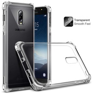 Ốp lưng Chống Sốc Samsung J7 plus trong suốt cao cấp bo 4 góc