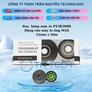 MAX PT-IR300B telescopic ink - Black 12mm, 50m/roll