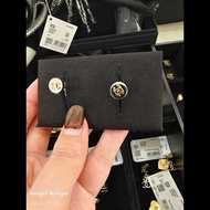 Chanel 26P 全新雙色耳環 （logo是淡金）