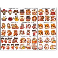 Edible Stamp Economic Pack Chinese New Year Food Stickers Edible Picture Edible Image Edible Print F