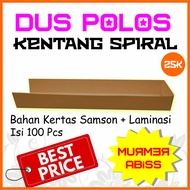 dus polos kentang spiral murah
