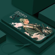 Casing Poco X3 X4 NFC X3 GT X3 X4 X5 Pro Cartoon Anime one piece Zoro Comic Phone Case Straight edge Shockproof Soft Silicone Cover