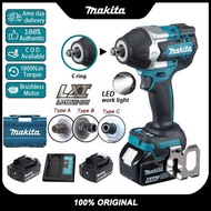 Makita 18V Wrench DTW700RTJ/Z Cordless Impact Wrench Brushless Motor Multifunctional Wrench Tool Set