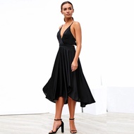 Women's beach clothes fashion midi dress beachwear Marine D0150