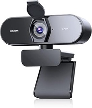 NEWORK 4K Webcam for PC, 4K UHD 1/2.55" Sony Sensor, PDAF Auto Focus, 1080P@60FPS, Privacy Cover, Du