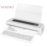 Wirelessly BT 200dpi BT Sticker Printer With Roll Paper Portable Thermal Printer [wohoyo.sg]