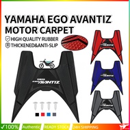 NEW Yamaha Ego Avantiz Capret Foor Foot Karpet Alas Kaki Footborad Motorcycle Carpet Rubber Black/Gr