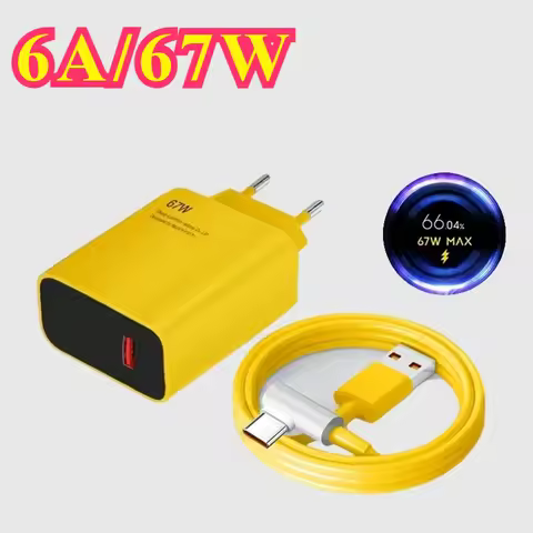 67W USB Charger QC3.0 Fast Charging Quick Charge Mobile Cell Phone Wall Adapter for Xiaomi 15 Ultra
