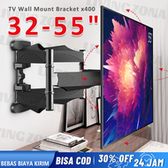 32-55 / 14-42 Inch Telescopic TV Bracket Gantung 2.5m 200 x 200 / I 400 x 400 for TV monitor led 14 16 22 24 26 32 42 52 50 55 inch X400 X200 Telescopic TV Bracket