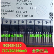 NCE65N180 20N65 20A710V 0.16 Ω 20N65 NCE65T180 NCE65TF180 6R190 6R180 165 ω 65 190 N65 28NM65 65 N12