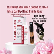(Miss CanDy)(+Quà )GEL RỬA MẶT AHA LÀM SẠCH SÂU CLEANSING GEL MISS CANDY WHITE SKIN 120ml(Hàng Chính