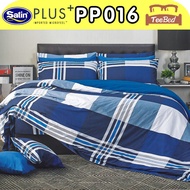 💎TeeBed💎 Satin Plus ชุดผ้าปู+ผ้านวม 3.5/5/6 ฟุต พิมพ์ลาย PP005 PP008 PP011 PP012 PP013 PP014 PP016 P