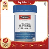 Swisse Odourless 4 X Strength Wild Fish Oil 60 Capsules m3w0b94b0t