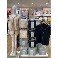 KATUN UNIQLO WOMEN AIRism Cotton Short Sleeve Pajamas