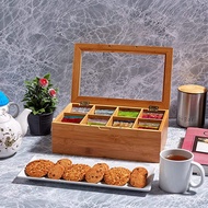 Wooden Tea Bag Storage Box Tea Bag Organizer Tea Bag Box Tea Bag Holder Container Tea Box Stand Disp