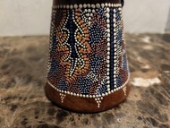 非洲鼓 (大) 高 24.5cm High Hand-Painted Djembe Drum African drums (Big) Hand-Painted Djembe Drum
