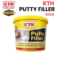 KTH Putty Filler / Filling Cracks & Hole for Wall Painting / Cement Filler / Penampal Dinding (500g)