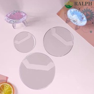 RALPH 5Pcs Ita Bag Pin Case, Protective Badge Protector Badge Display Sleeve, Badge Display Bag Roun