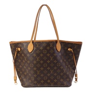 LOUIS VUITTON Monogram Neverfull MM金扣手挽袋