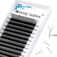 Y Lashes 3D Eyelash Fans, 0.07 mm Thickness, C Curl Mix, 8-14 mm Eyelashes, Y Shape Eyelash Fans, YY