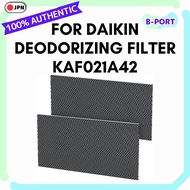 [Direct from Japan] Daikin KAF021A42 Photocatalytic Dust Collection and Deodorizing Filter [Set of 2