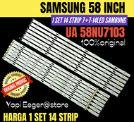 BACKLIGHT TV LCD LED SAMSUNG 58 INCH UA 58NU7103 BACKLIGHT SAMSUNG 58 INCH