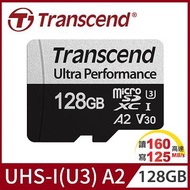 創見 MicroSDHC U3 C10 128GB記憶卡 TS128GUSD340S