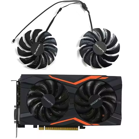 PLD09210S12HH T129215SU 88mm DC 12V 0.5A 4pin for Gigabyte GTX 1050 1060 1070 Ti GV-RX570 580 AORUS 